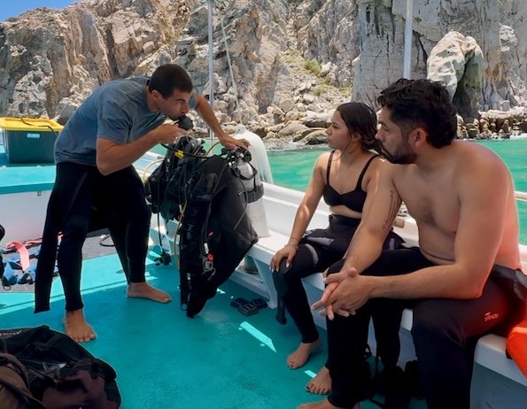 buceo en Los Cabos para principiantes